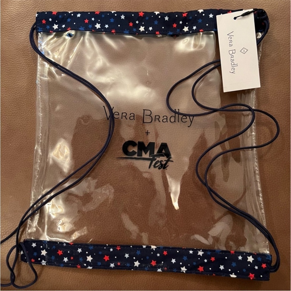 Vera Bradley x CMA Fest Clear
patriotic backpack CMA Fest 2022 stadium approved - Picture 2 of 7
